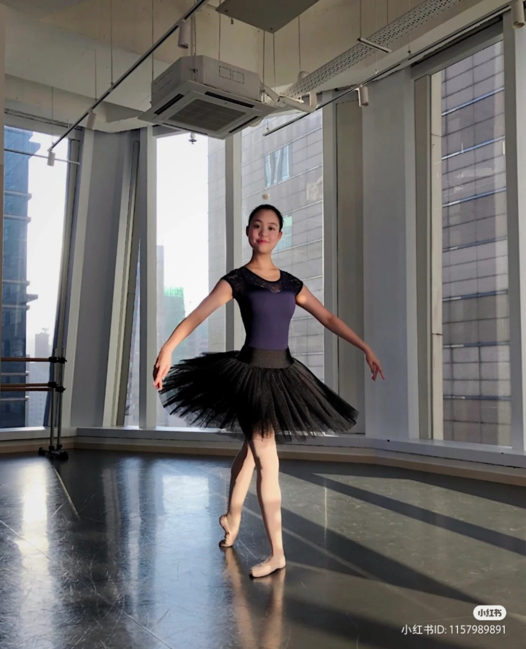 劉秀盈熱愛芭蕾舞。